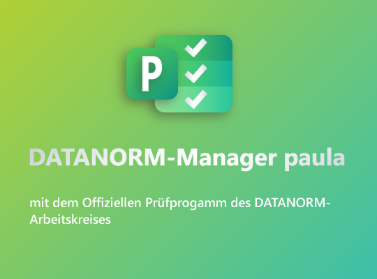 DATANORM-Manager paula